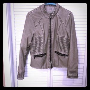 BKE faux leather jacket